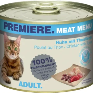 Neue Kollektion PREMIERE Meat Menu Adult Huhn undThunfisch 200 g